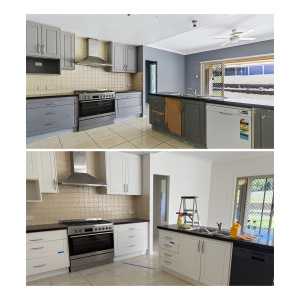 Before and After Of Kitchen Renovation